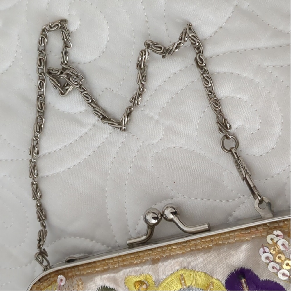 🍦Bijoux Terner~Vintage Beaded Purse - Picture 5 of 16